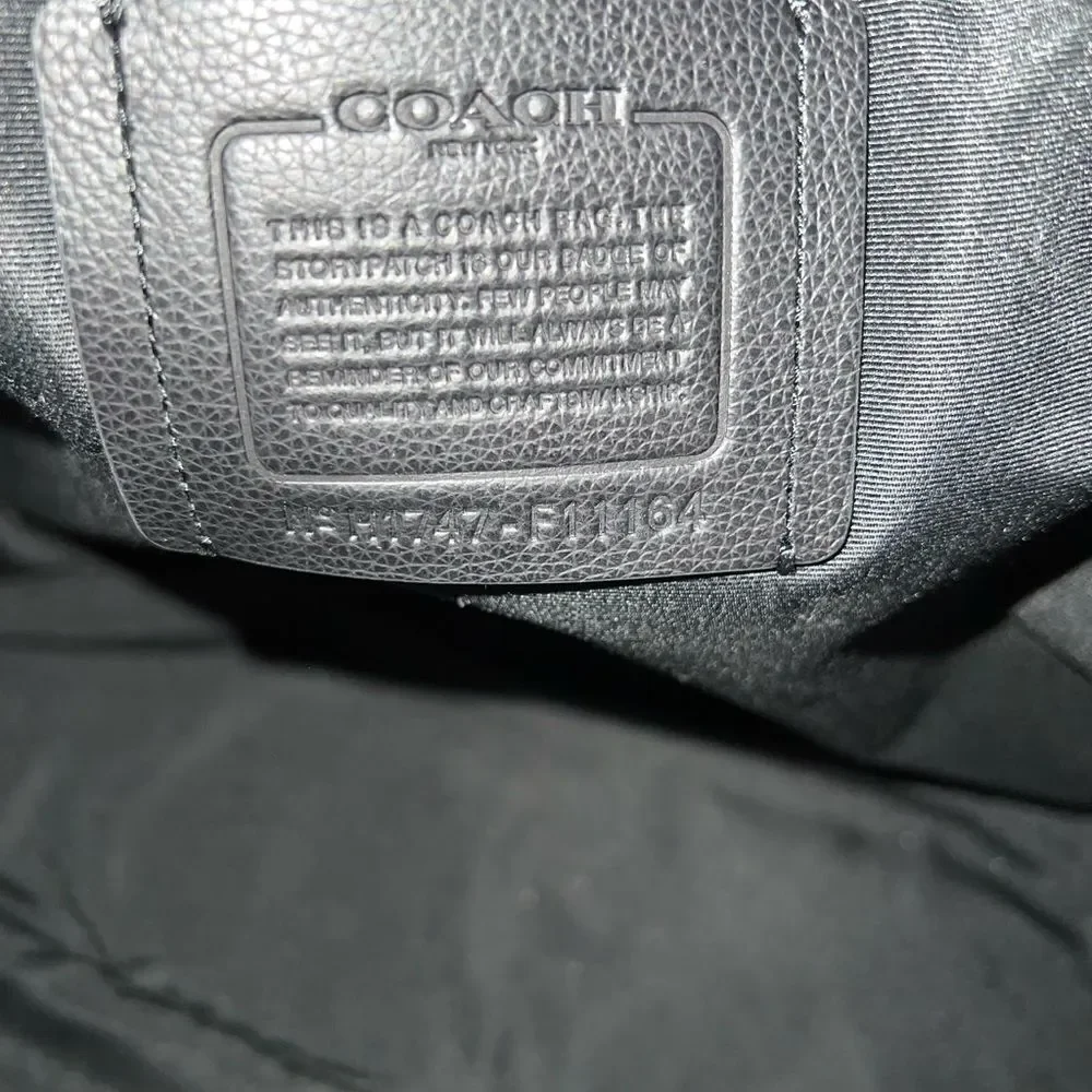 🔥🎁NWT! Coach Charles Men's Backpack/School Backpack Black Large Msrp:$550.00